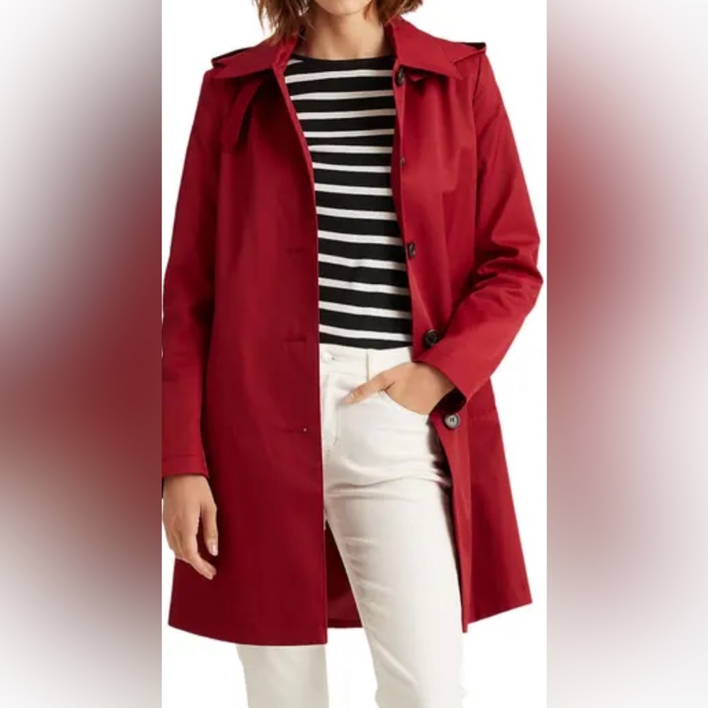 ✨HOST PICK✨NWT Ralph Lauren Black Label Balmacaan Single Breasted Raincoat - Picture 2 of 7